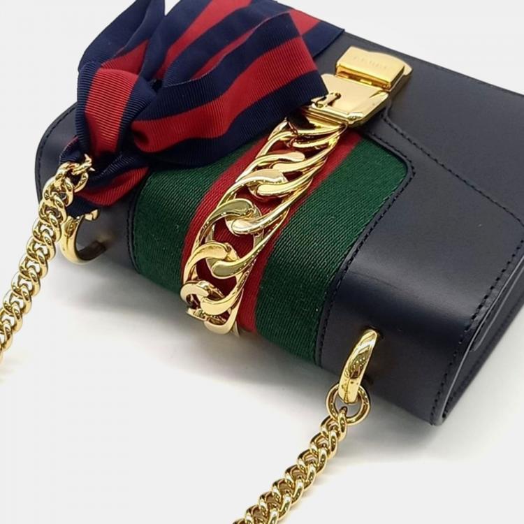 Pre Owned Gucci Mini Sylvie Bag