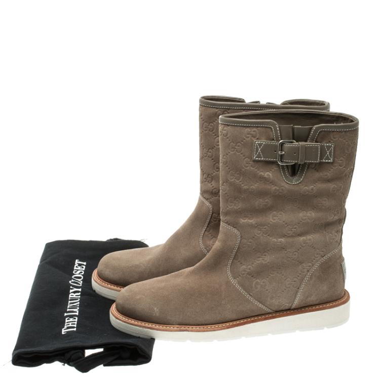 gucci guccissima boots