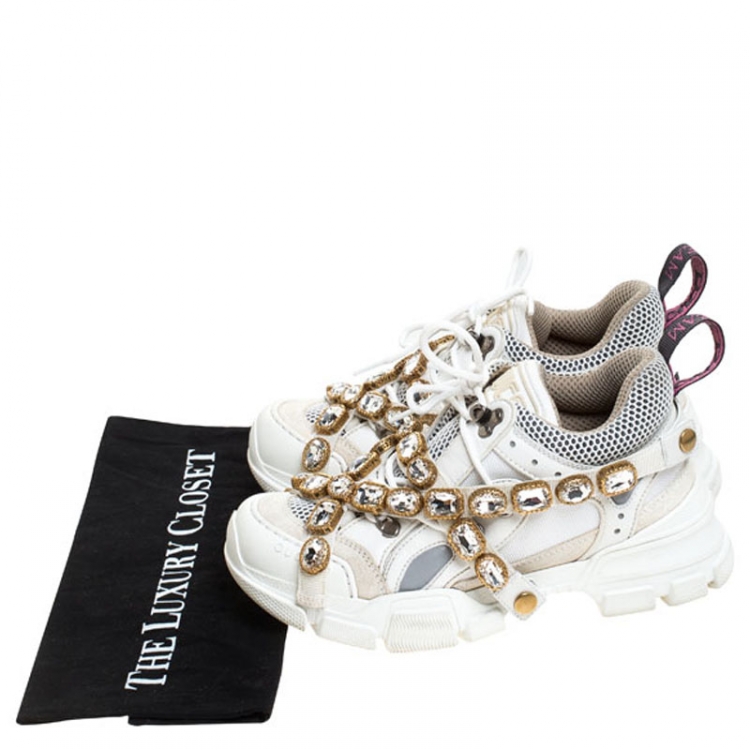gucci sneakers with jewels