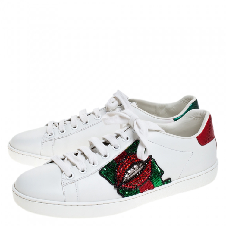 gucci white shoes