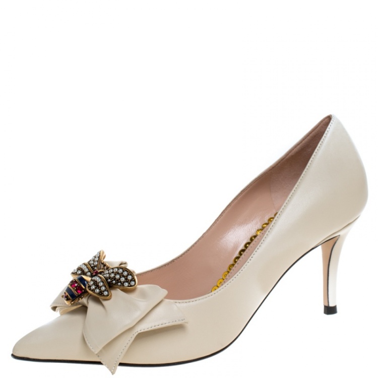 Gucci queen store margaret pumps