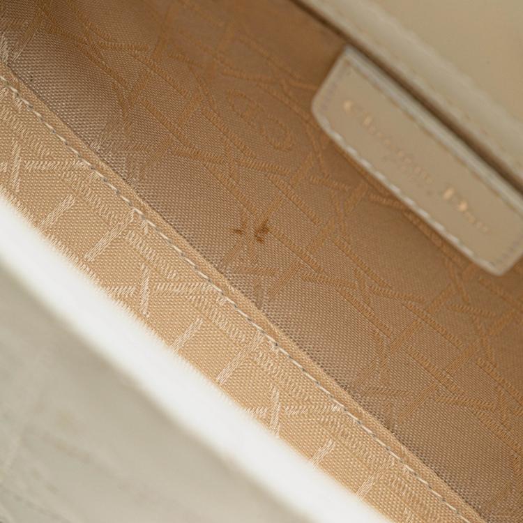 Pre Owned Gucci Beige GG Wool Slim Belt Bag