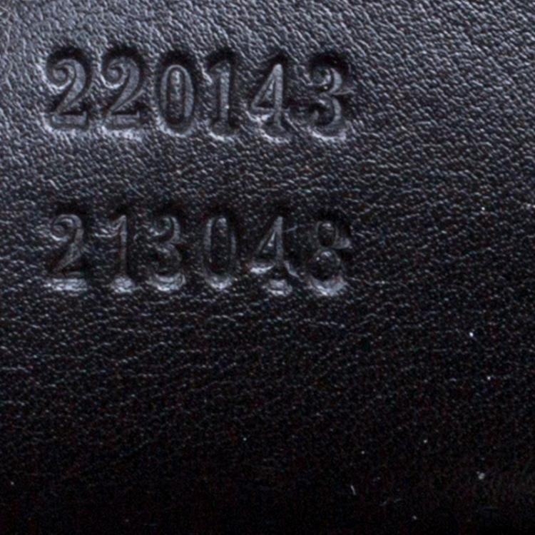 Pre Owned Gucci Black Leather Medium Darwin Convertible Backpack