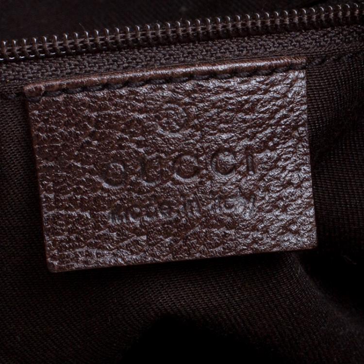 مملوكة مسبقًا Gucci Beige/Ebony GG Canvas Abbey Backpack