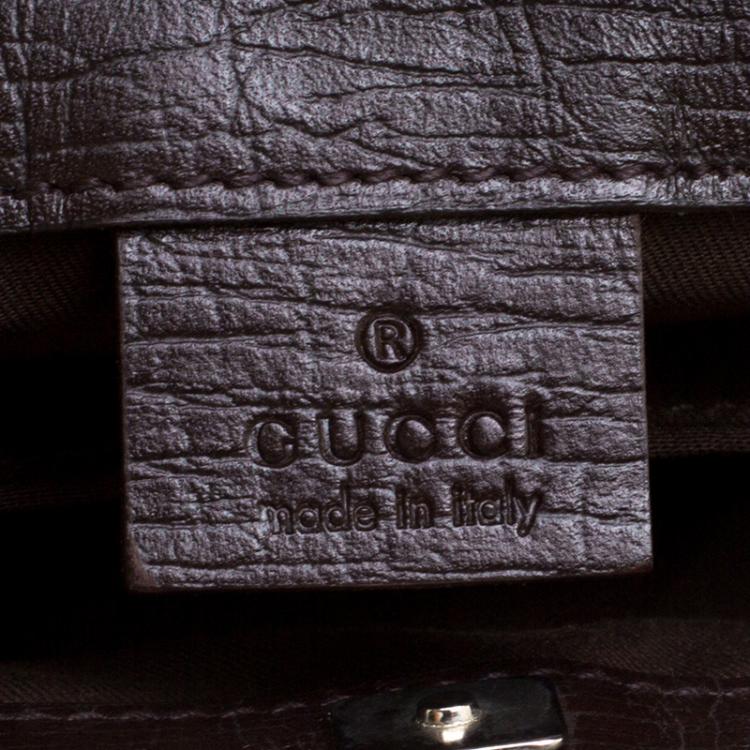 Pre Owned Gucci Beige GG Supreme Canvas Portfolio Document Case