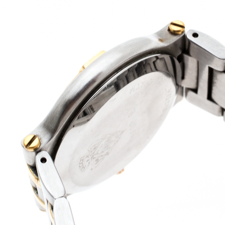 Pre Owned Gucci Grey Stainless Steel 9000M Women's Wristwatch 32MM