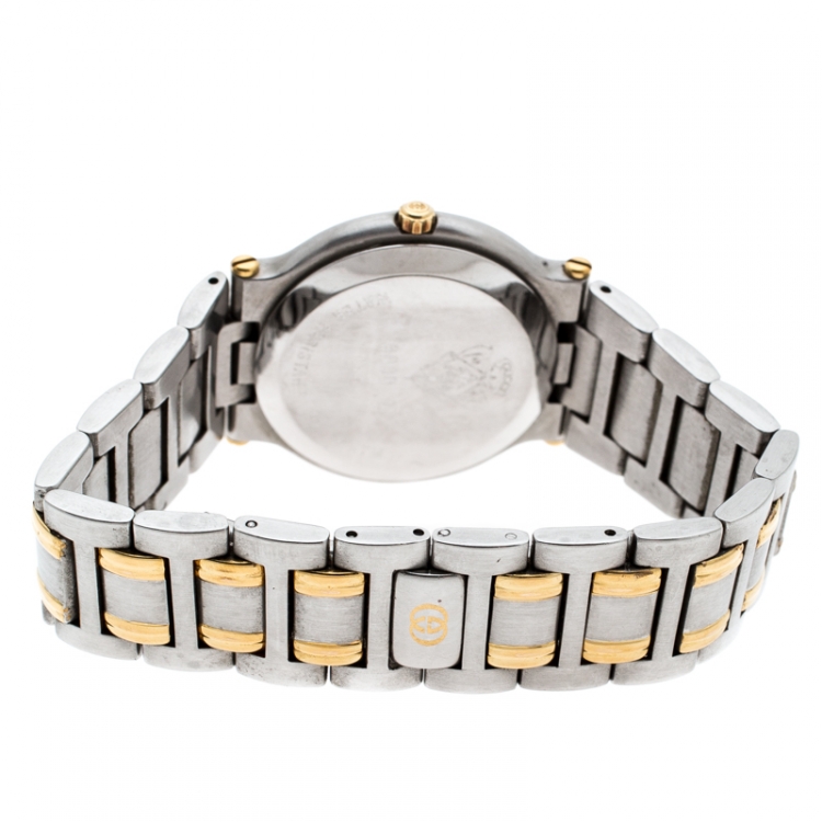 Pre Owned Gucci Grey Stainless Steel 9000M Women's Wristwatch 32MM