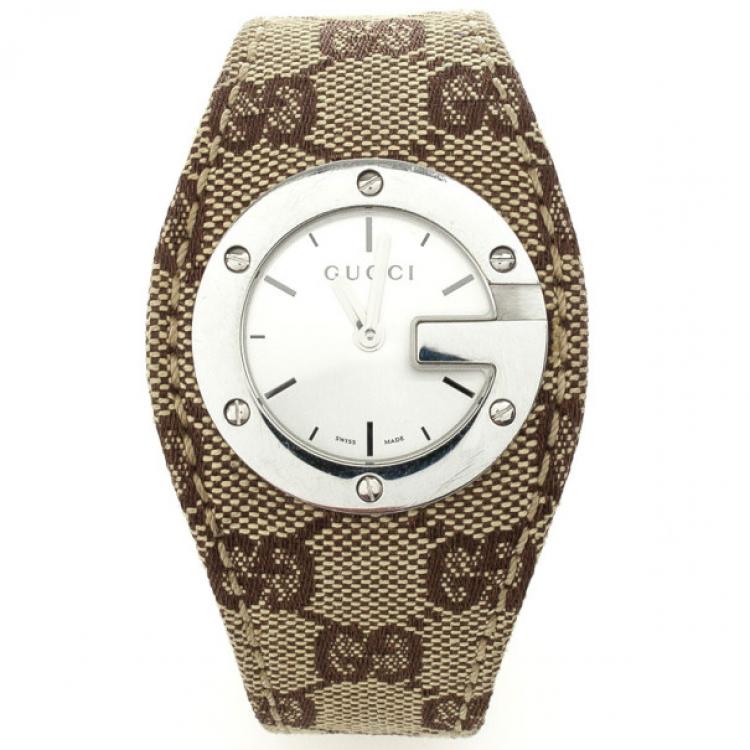 gucci fabric watch