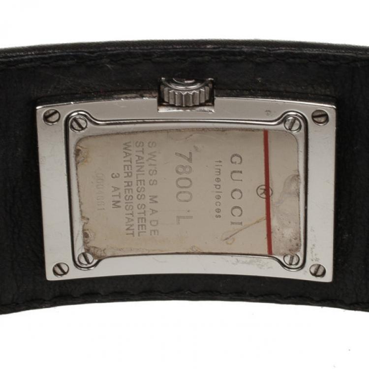 Pre Owned Gucci 7800L Womens Wristwatch 33.5 MM