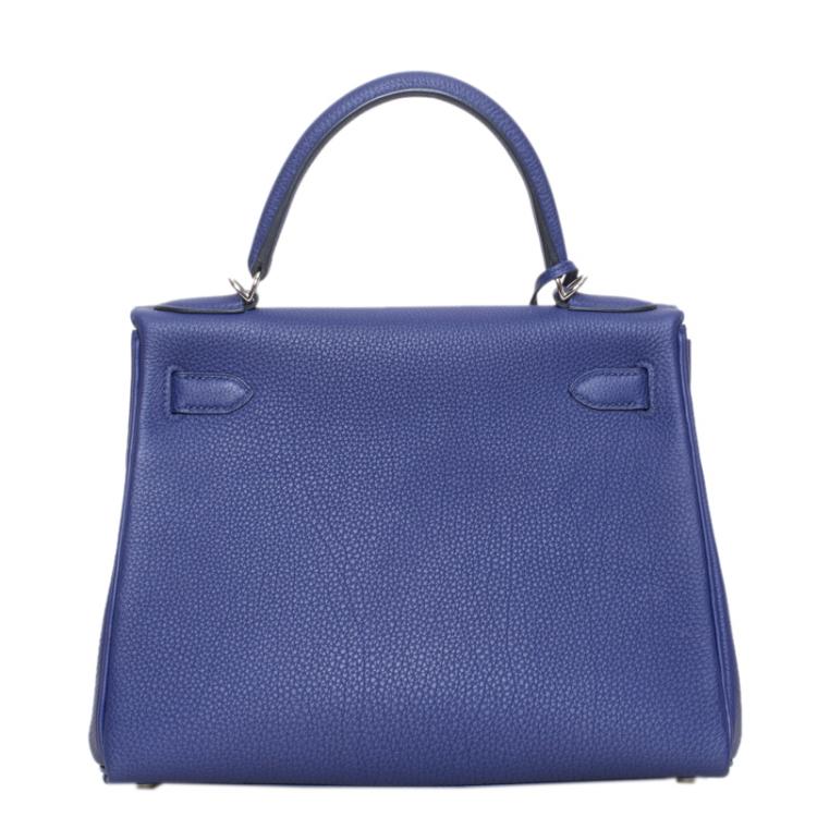 hermes blue bag