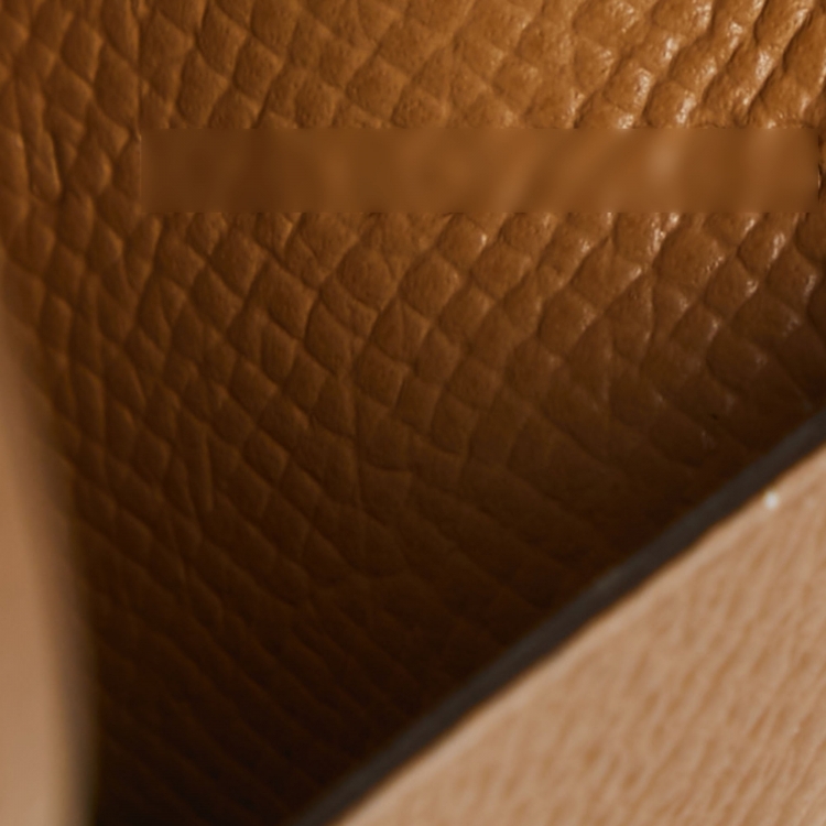 Pre Owned Hermès  Alezan/Biscuit Epsom Leather Calvi Card Holder