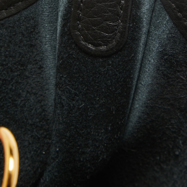 Pre Owned Hermès  Black Taurillon Clemence Leather Evelyne TPM Bag 