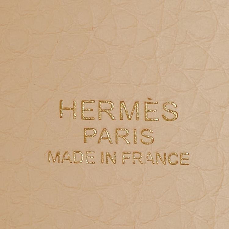 Pre Owned Hermès Nata Taurillon Clemence Leather Picotin Lock 22 Bag