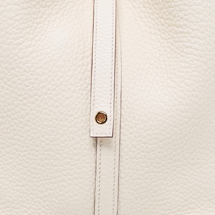 Pre Owned Hermès Nata Taurillon Clemence Leather Picotin Lock 22 Bag