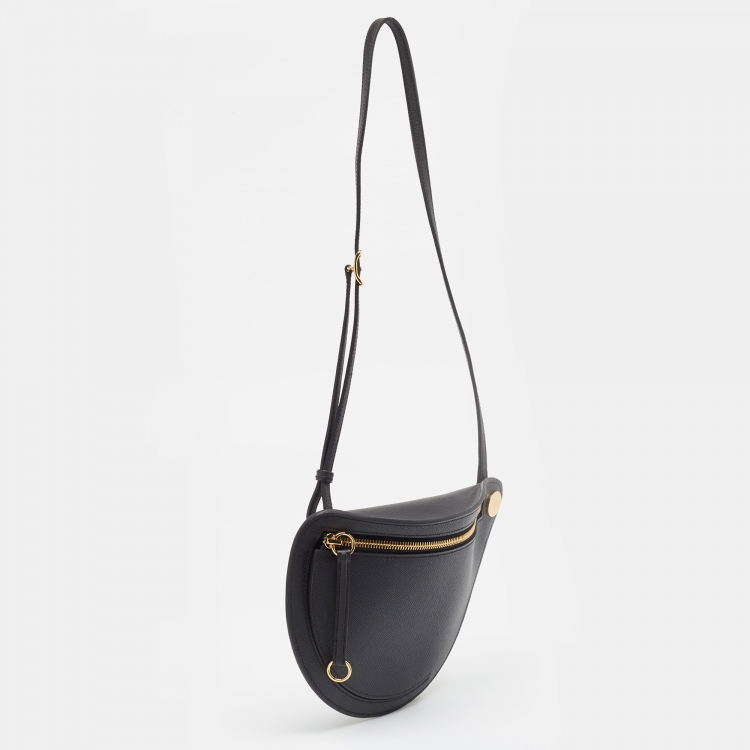 Pre Owned Hermès Noir Epsom Leather Petite Course Bag