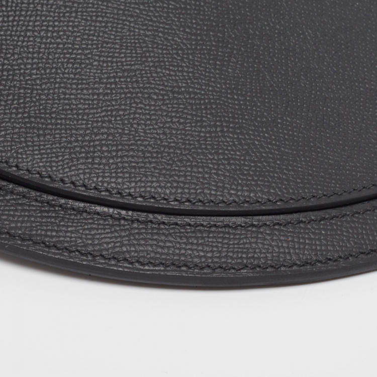 Pre Owned Hermès Noir Epsom Leather Petite Course Bag