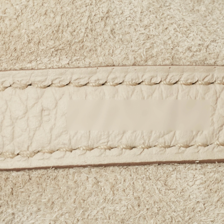 Pre Owned Hermès Gris Neve Taurillon Clemence Leather Picotin Lock 18 Bag