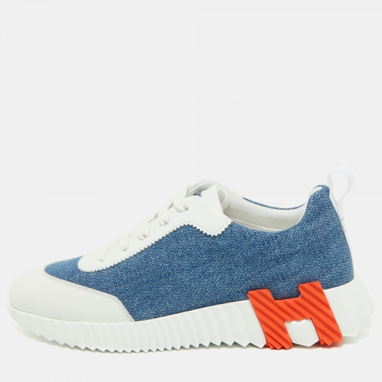 『HERMES』Sneakers GET デニム スニーカー ◇ブルー◇ Get sneaker | Hermès USA