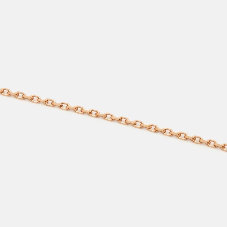 مملوكة مسبقًا Hermes Mini Pop H Enamel Gold Tone Necklace