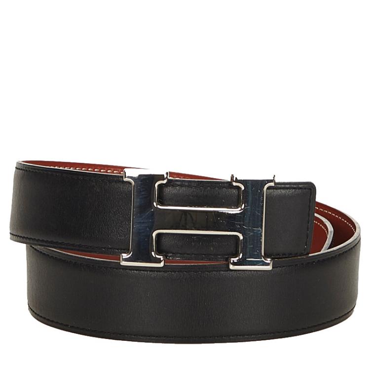 Hermes Constance Silver Leather Belt 65 CM Hermes | TLC