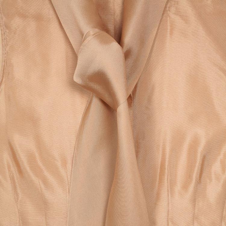 Pre Owned Hermes Front Tie Peach Top XL