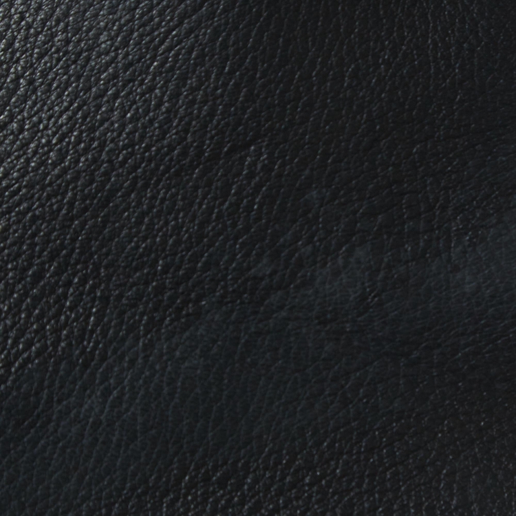 Pre Owned Hermes Black Leather Belted Back Open Vest L