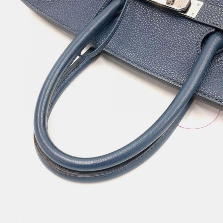 Pre Owned Hermes Leather Birkin 35 Bag