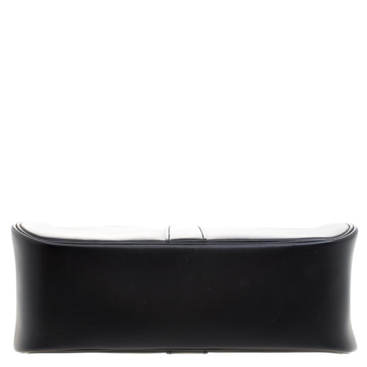 Pre Owned Hermes Black Box Calf Leather Rugby Bag