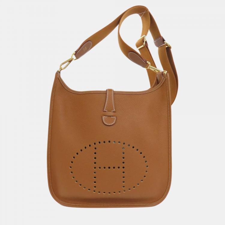 Hermes Taurillon Evelyn 3 PM Shoulder Bag