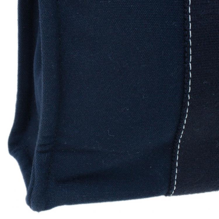 Pre Owned Hermes Navy Blue Herline Tote PM