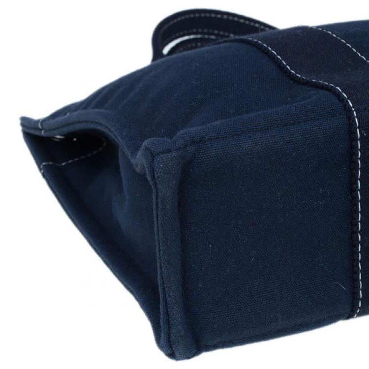 Pre Owned Hermes Navy Blue Herline Tote PM