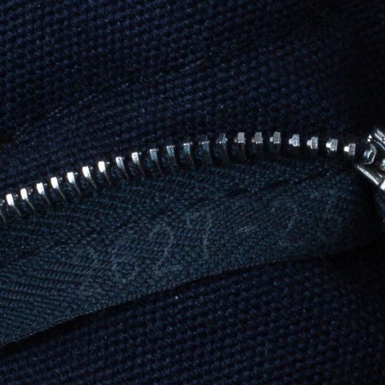 Pre Owned Hermes Navy Blue Herline Tote PM