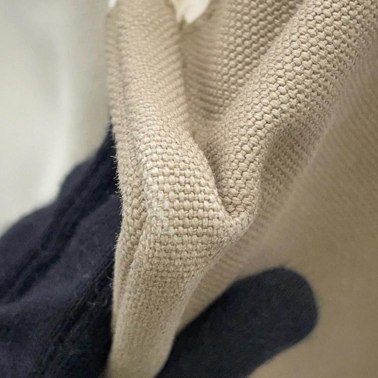 Pre Owned Hermes Adada Mother'S Bag Bougainvillier/White/Gray Canvas