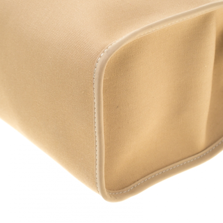 مملوكة مسبقًا Hermes Trench/Copper Canvas and Leather Herbag Zip 31 Bag