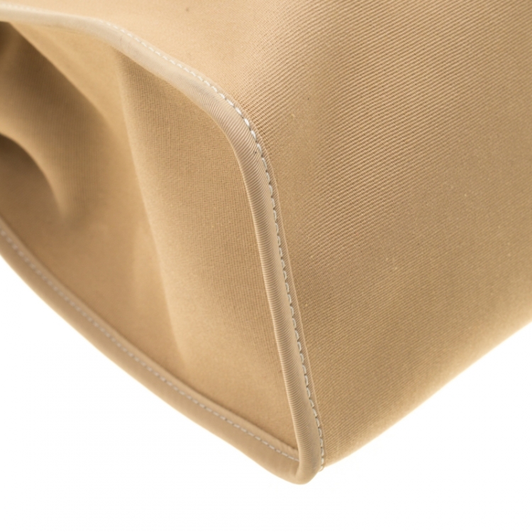 مملوكة مسبقًا Hermes Trench/Copper Canvas and Leather Herbag Zip 31 Bag