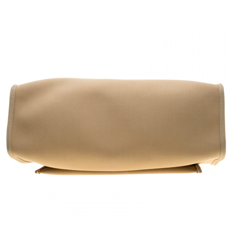 مملوكة مسبقًا Hermes Trench/Copper Canvas and Leather Herbag Zip 31 Bag