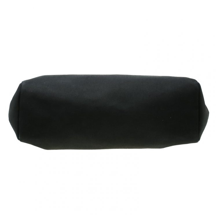 Pre Owned Hermes Black Canvas and Leather 2in1 Herbag Zip 39 Bag