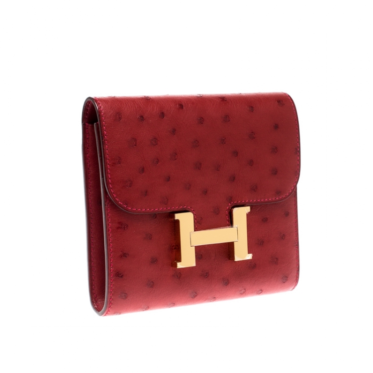 hermes ostrich purse