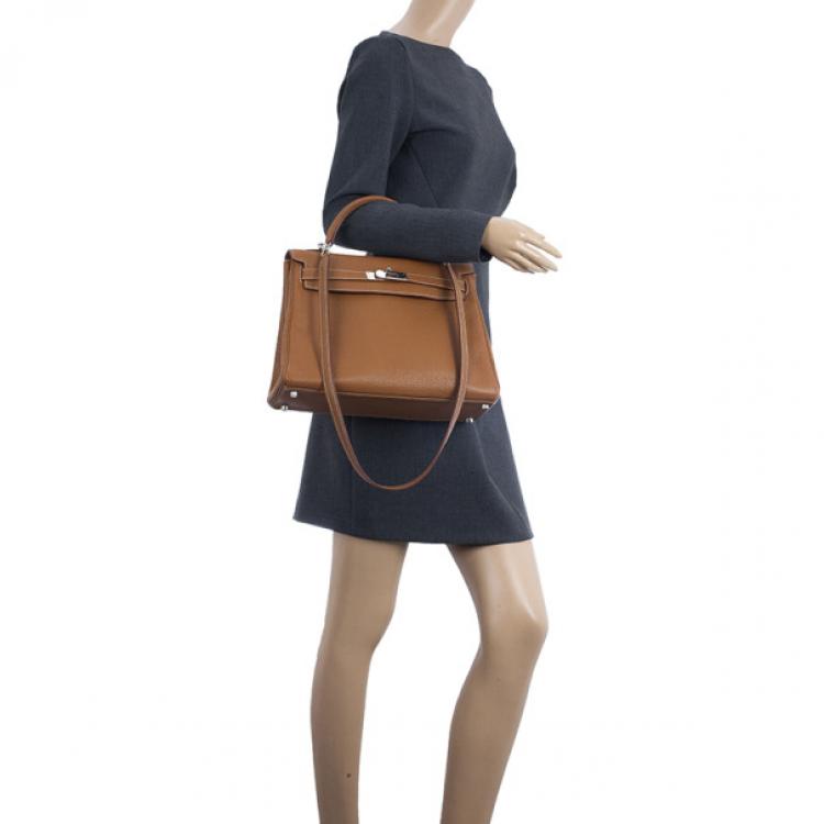 Hermes kelly clearance tan