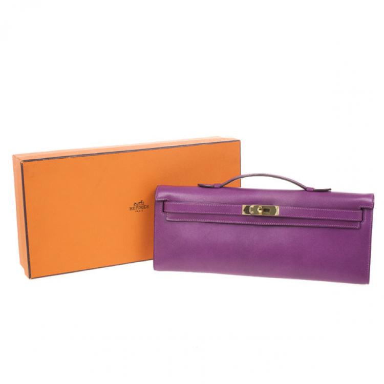 Pre Owned Hermes Kelly Tosca Clutch 