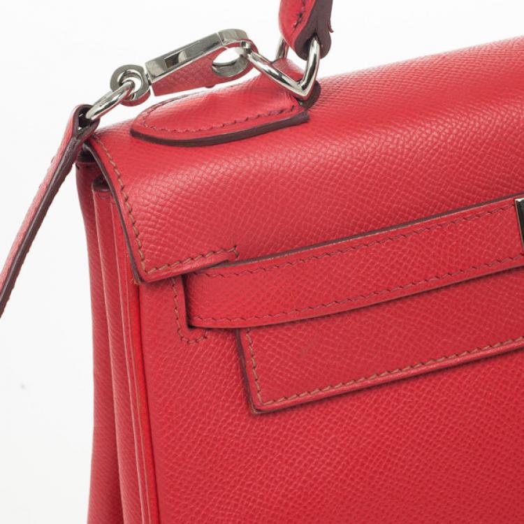 Pre Owned Hermes Rouge Vermillion Kelly 28 