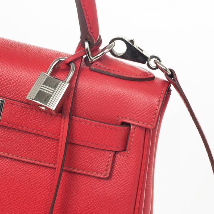 Pre Owned Hermes Rouge Vermillion Kelly 28 