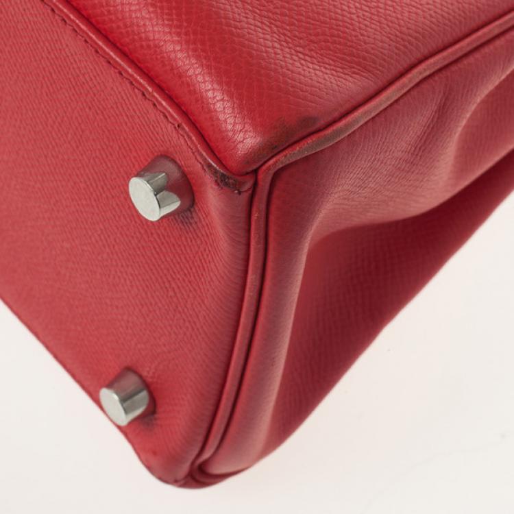 Pre Owned Hermes Rouge Vermillion Kelly 28 