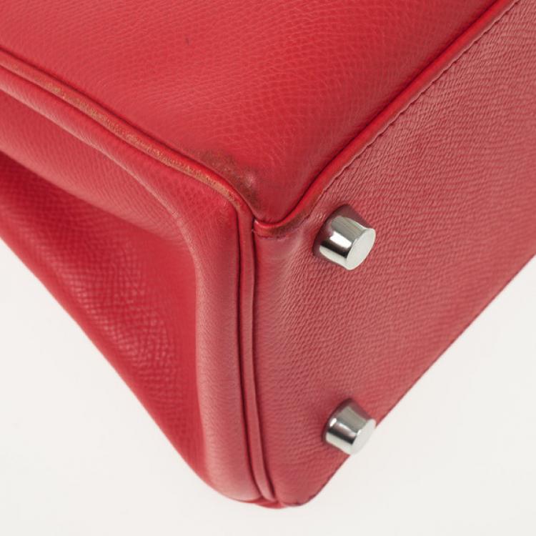 Pre Owned Hermes Rouge Vermillion Kelly 28 