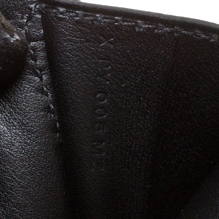 Pre Owned Hermes Black Swift Leather Elan Jige 29 Clutch