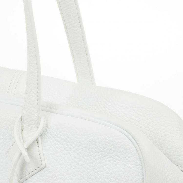 Hermes White Leather Victoria Elan Bag Hermes | The Luxury Closet