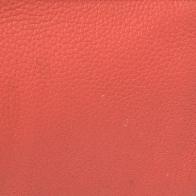 Pre Owned Hermes Rose Jaipur Clemence Leather Gold Hardware Kelly Retourne 32 Bag