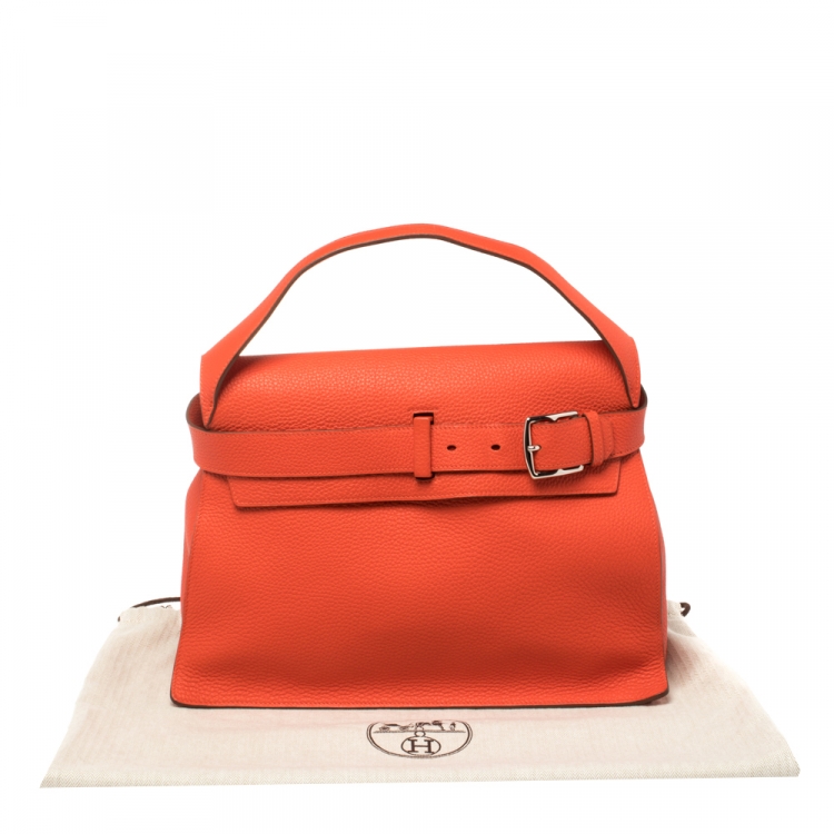 مملوكة مسبقًا Hermes Capucine Taurillon Clemence Leather Etribelt Bag