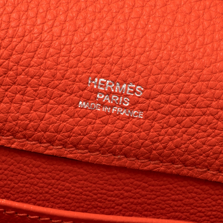 مملوكة مسبقًا Hermes Capucine Taurillon Clemence Leather Etribelt Bag