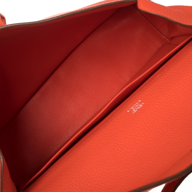 مملوكة مسبقًا Hermes Capucine Taurillon Clemence Leather Etribelt Bag